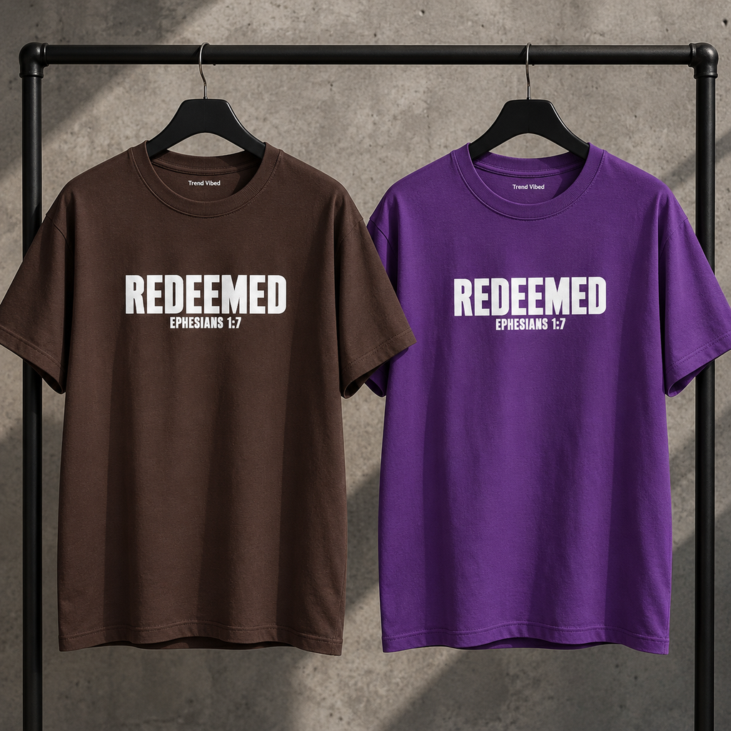 Redeemed T-shirt | Ephesians 1:7