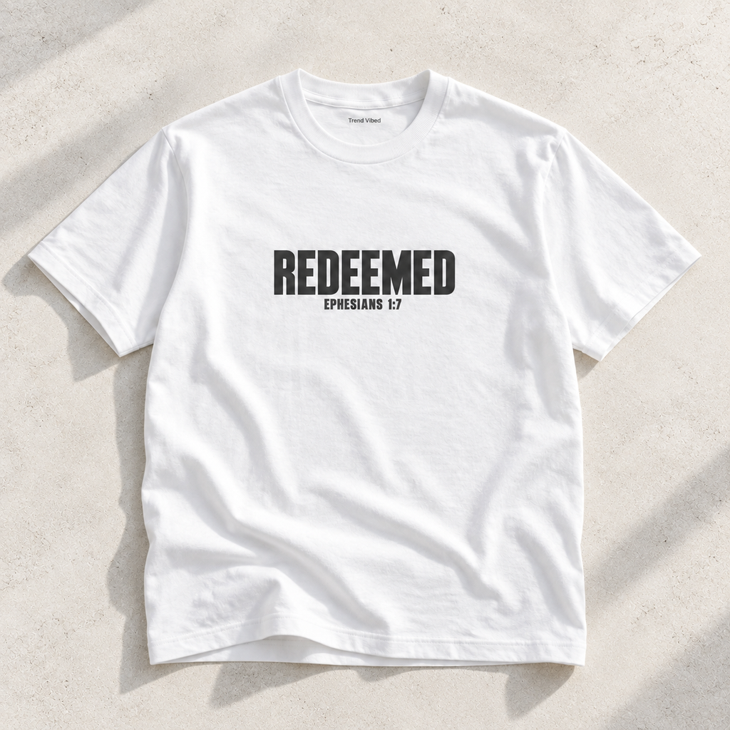 Redeemed T-shirt | Ephesians 1:7